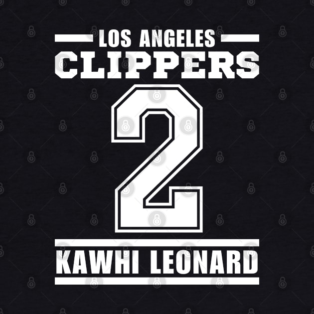 Los Angeles Clippers Leonard 2 Basketball Player by ArsenBills